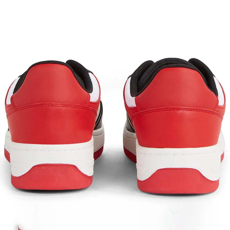Basket Leather - Red Multi