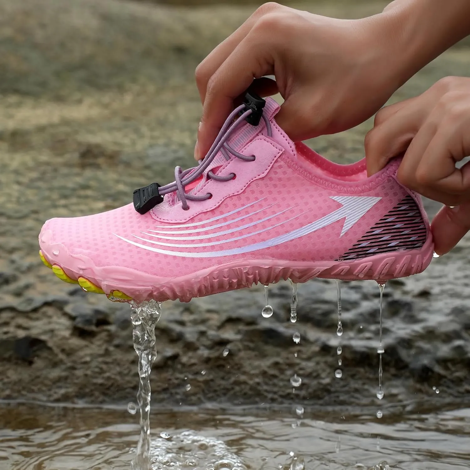 Breathable Hike Barefoot Shoes for Women Men Pro Barefoot Shoe Healthy & Non-Slip Unisex Zero Drop Wide Toe Box Shoes Waterproof Hike Athletic Hiking Shoe