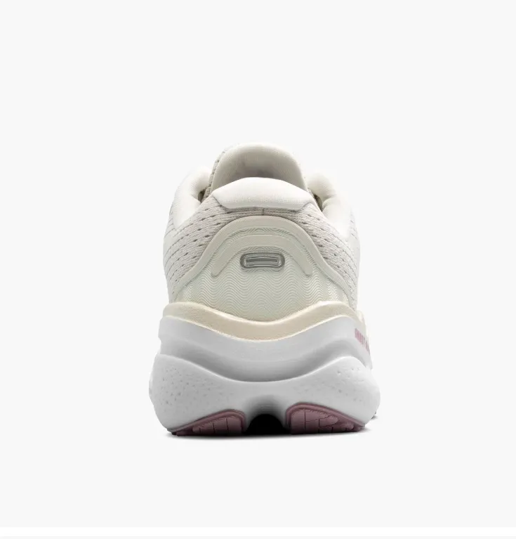 Brooks Women's Ghost Max 2 Sneaker Coconut Milk/Gray/Zephyr