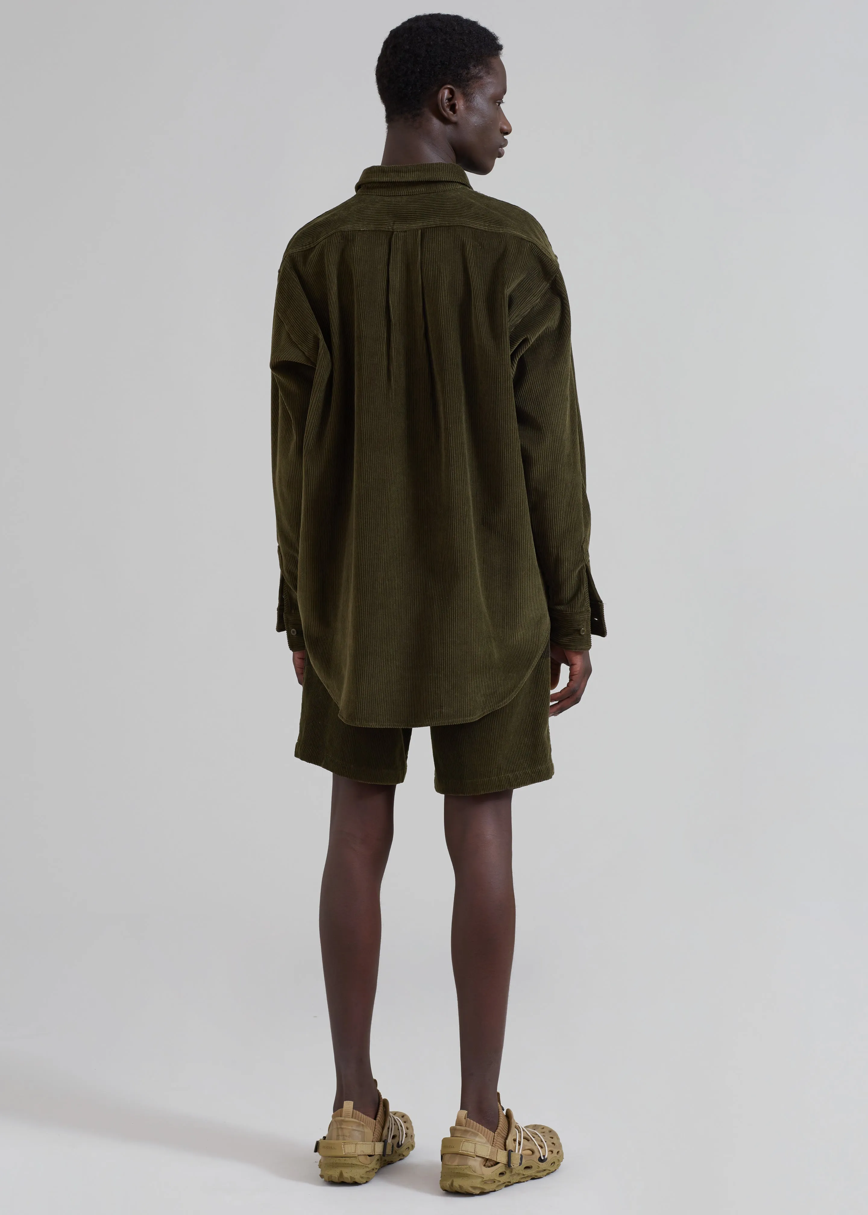 Camden Corduroy Shorts - Olive