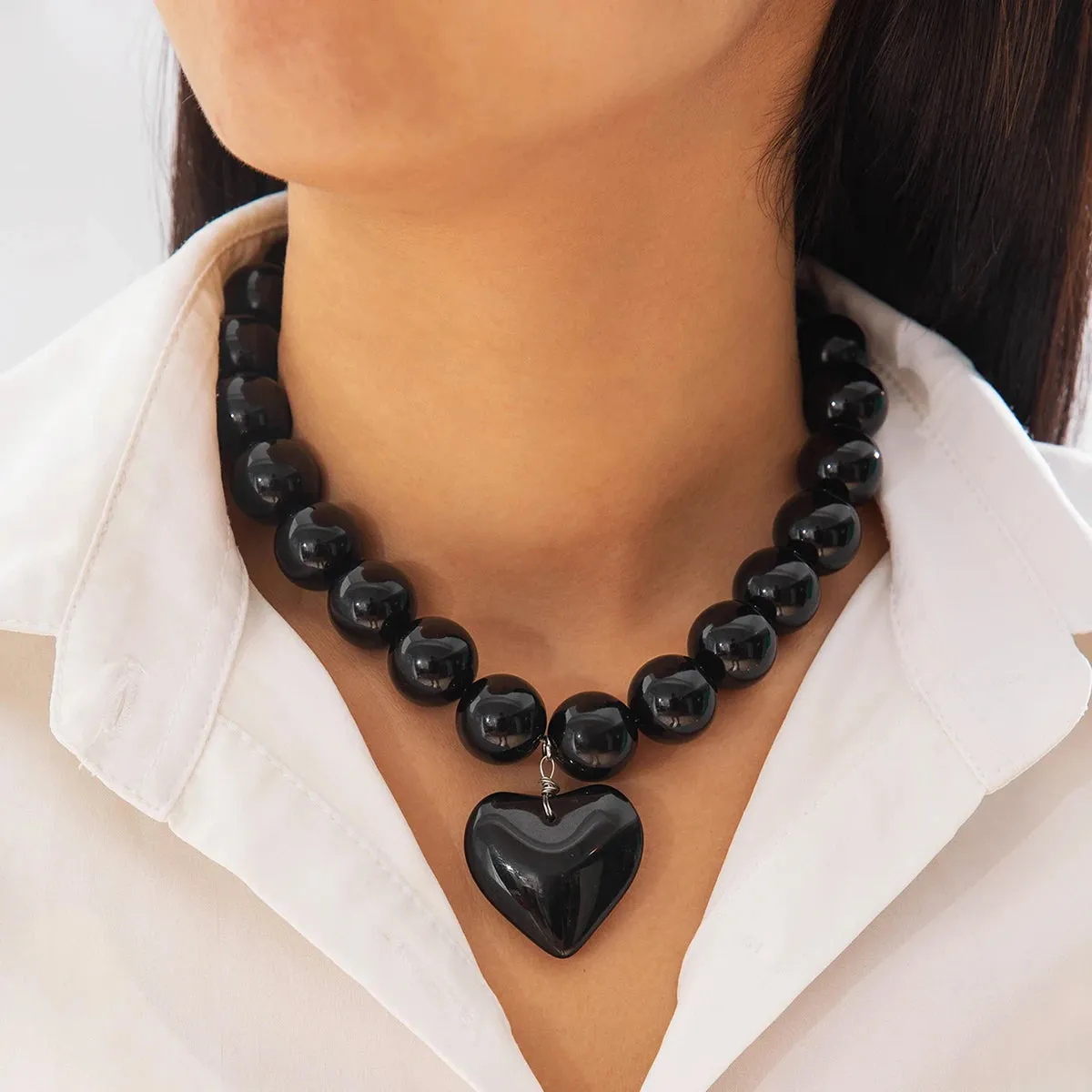 Glossy Love Choker