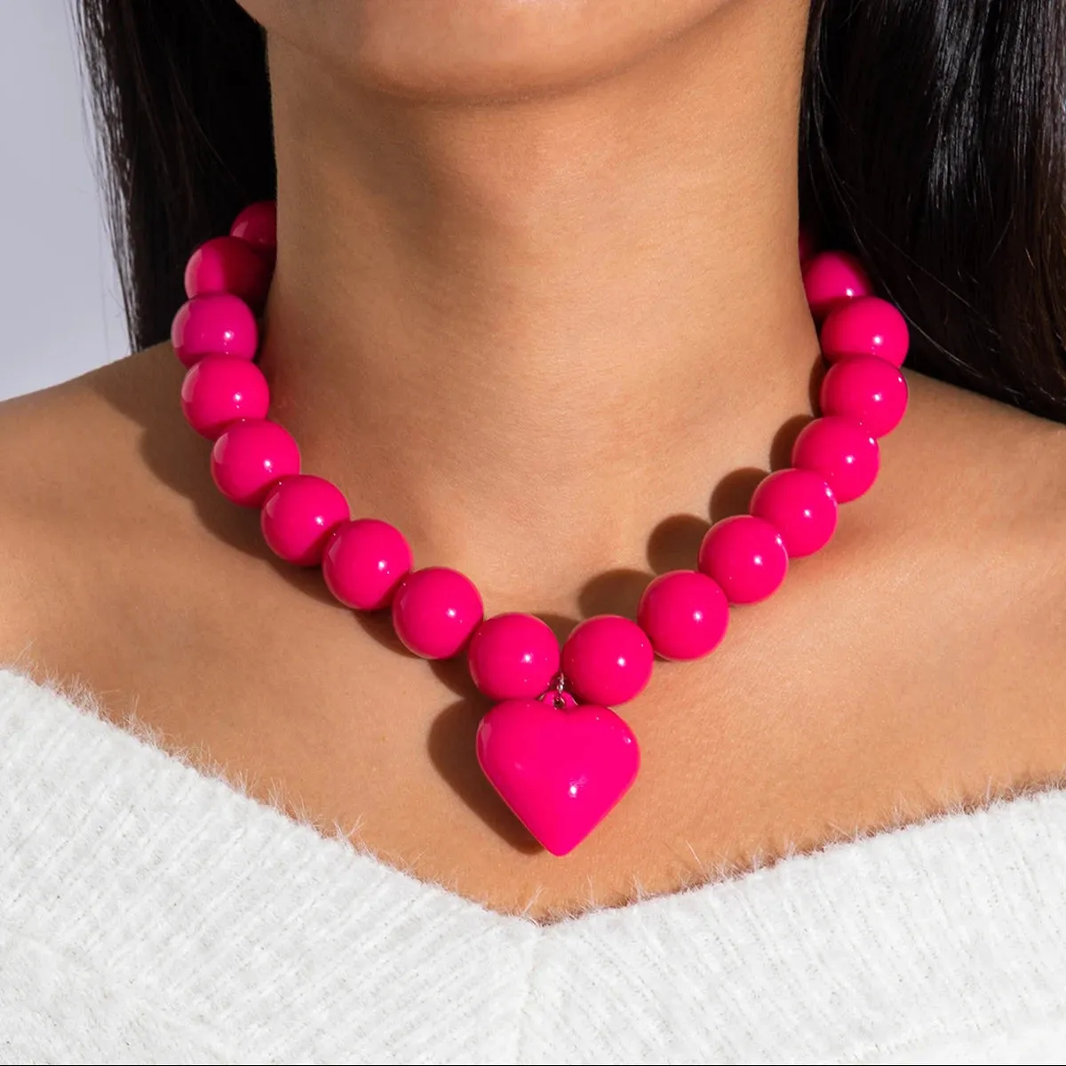 Glossy Love Choker
