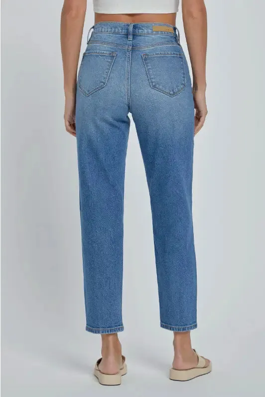 High Rise Mom Jean Ankle Length – A Modern Take on a Classic Favorite