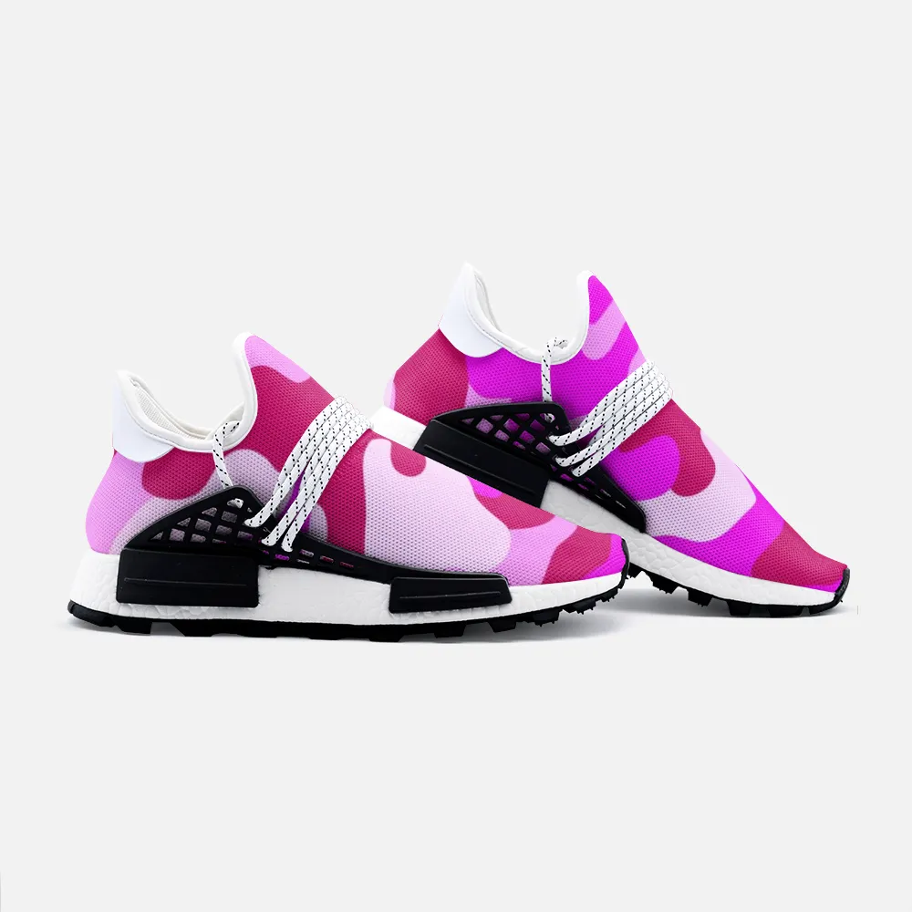 Intensive Pink Camouflage Unisex Lightweight Sneaker S-1 Boost