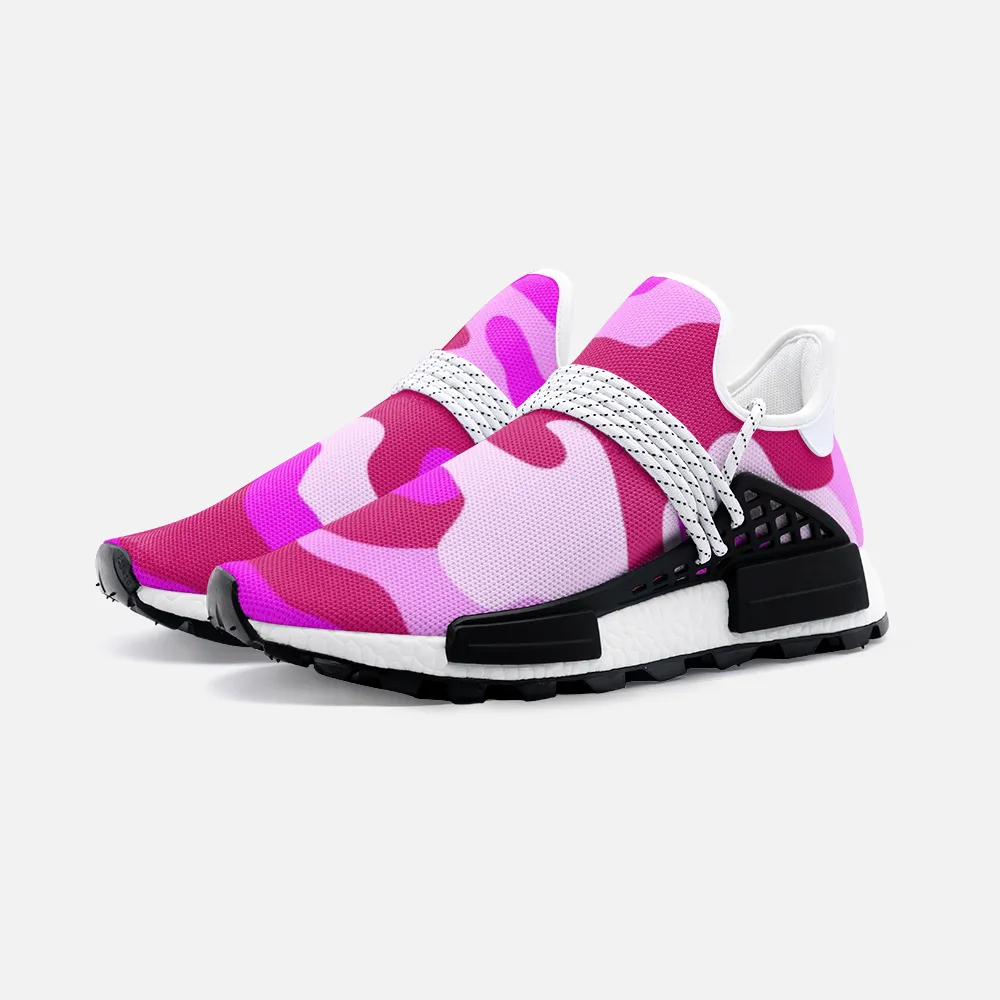 Intensive Pink Camouflage Unisex Lightweight Sneaker S-1 Boost