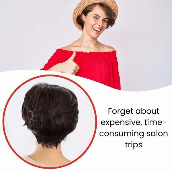 Linta - Glossy short wig