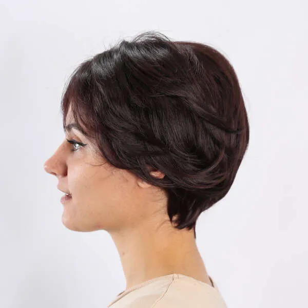 Linta - Glossy short wig