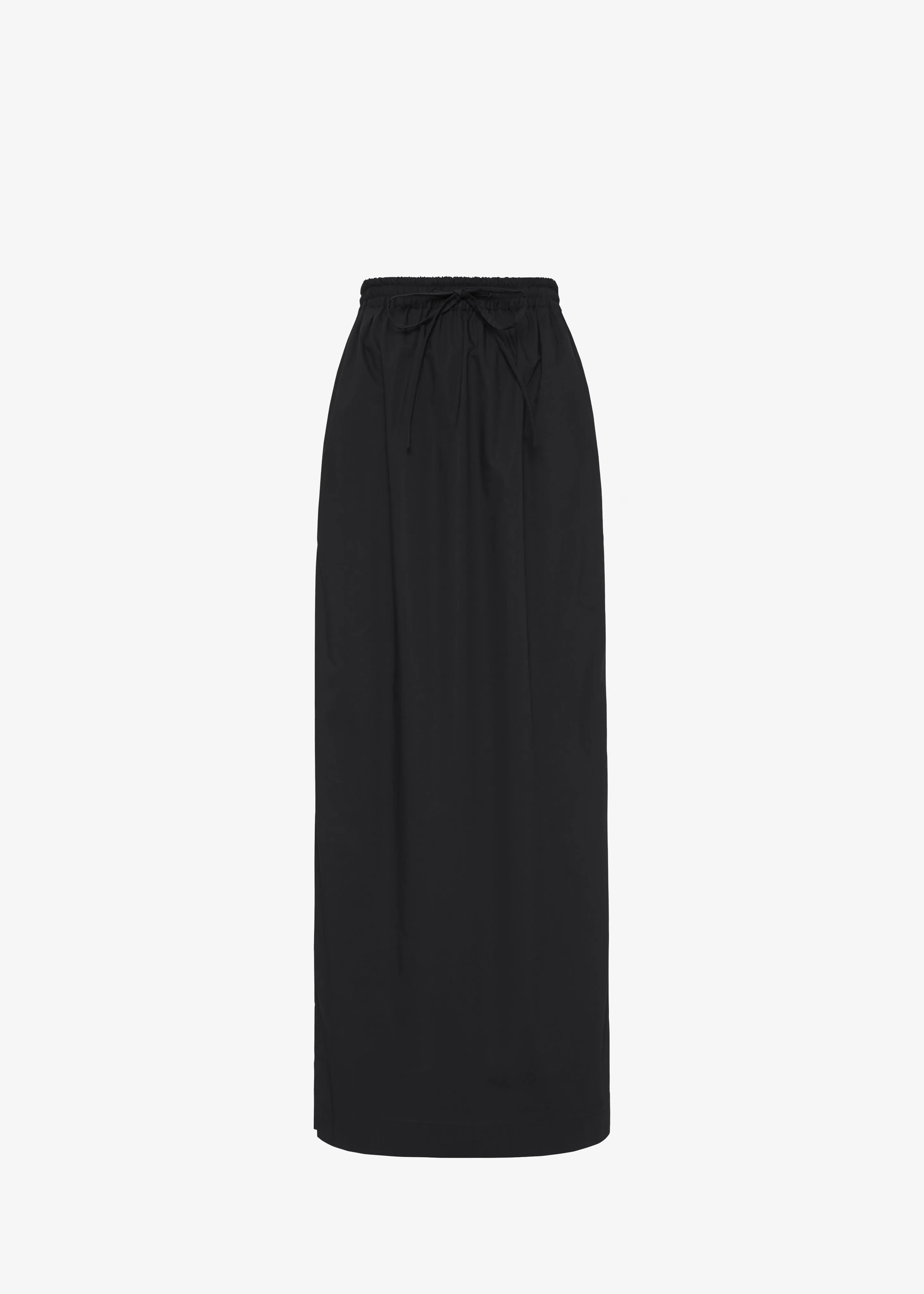 Matteau Relaxed Drawcord Skirt - Black