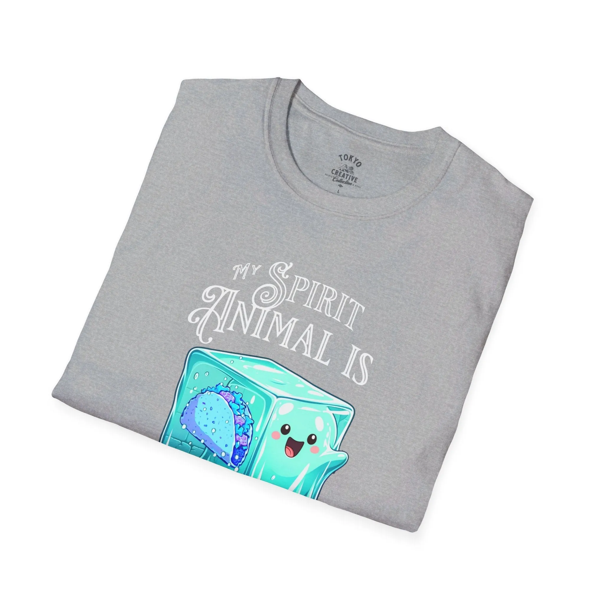 My Animal Spirit is a Gelatinous Cube Shirt - Fantasy RPG Tee for Gamers and Geeks