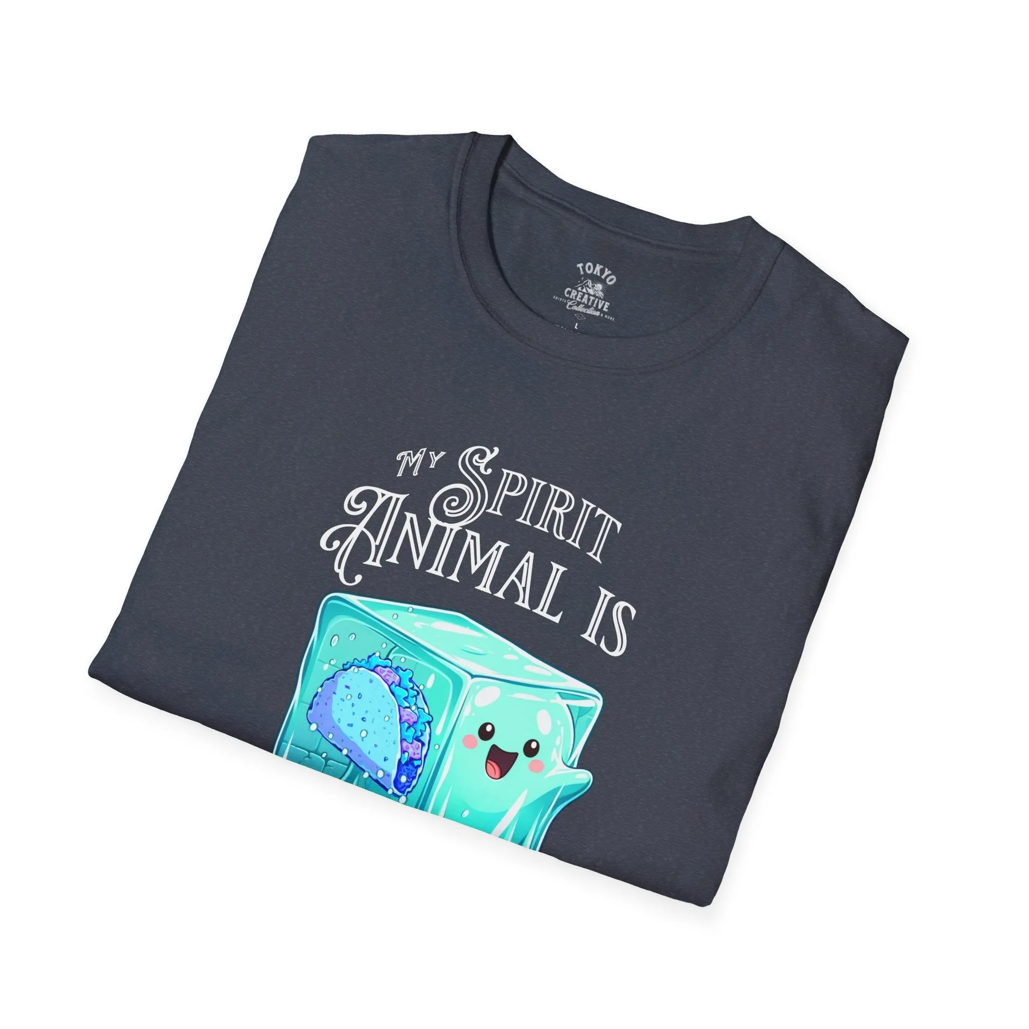 My Animal Spirit is a Gelatinous Cube Shirt - Fantasy RPG Tee for Gamers and Geeks