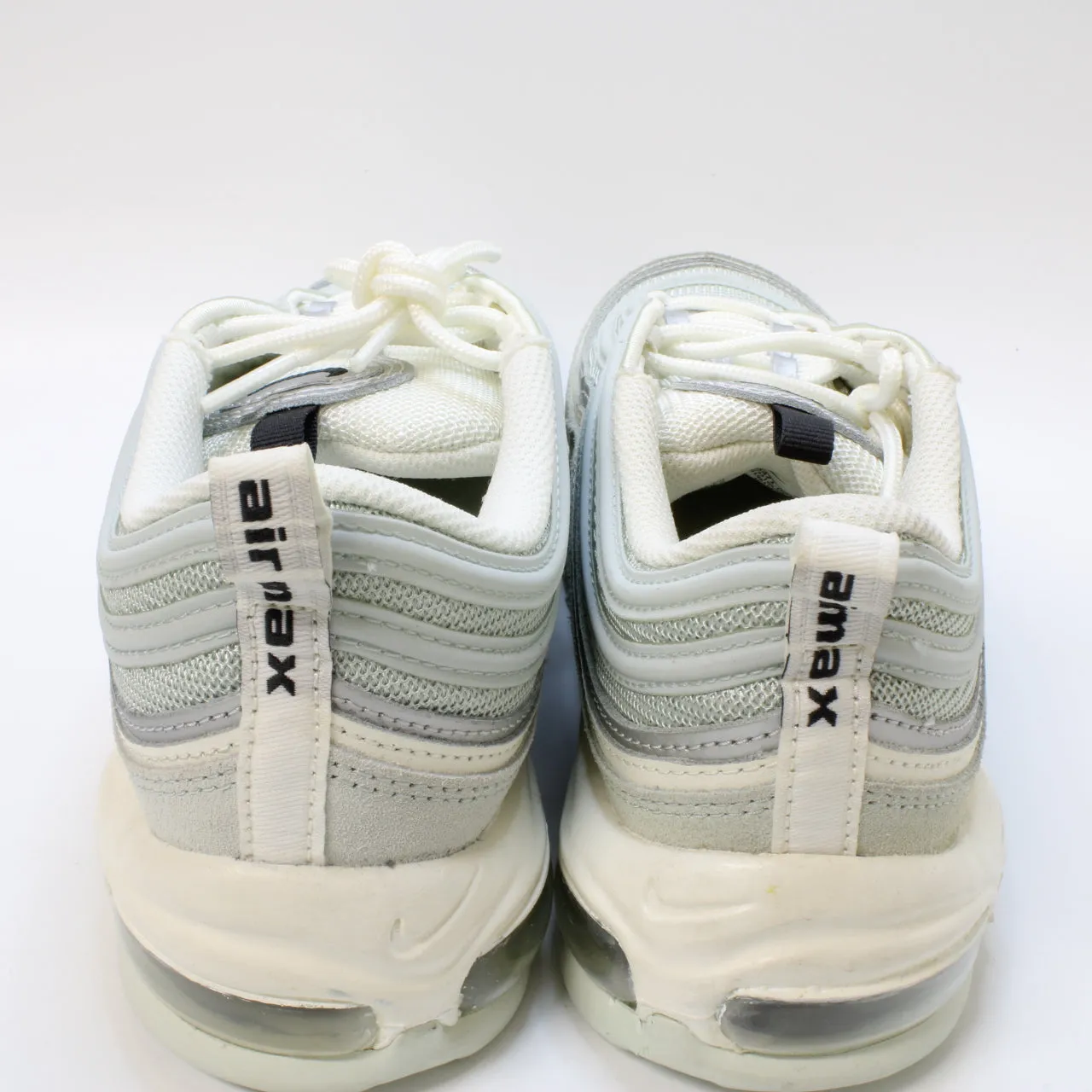 Nike Air Max 97 Light Silver Smoke Grey Sail Uk Size 7