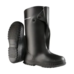 Overshoes, PVC, Snap Closure, Fits Men's 10 - 11