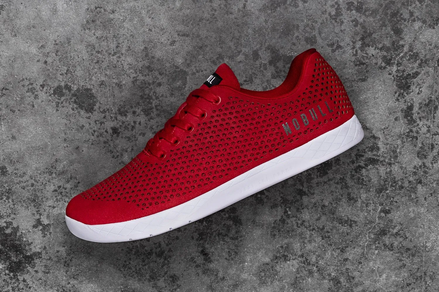 RACING RED SUEDE TRAINER (MEN'S)