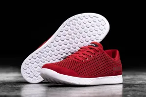 RACING RED SUEDE TRAINER (MEN'S)
