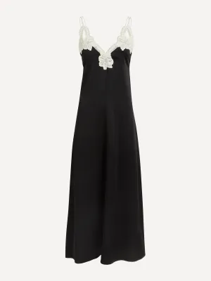 Satin slip dress