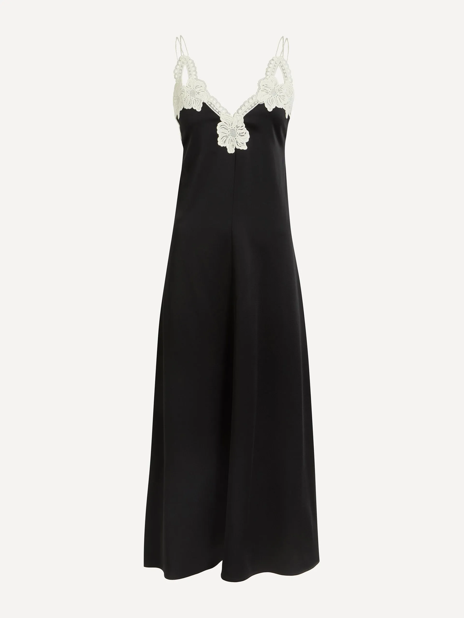 Satin slip dress