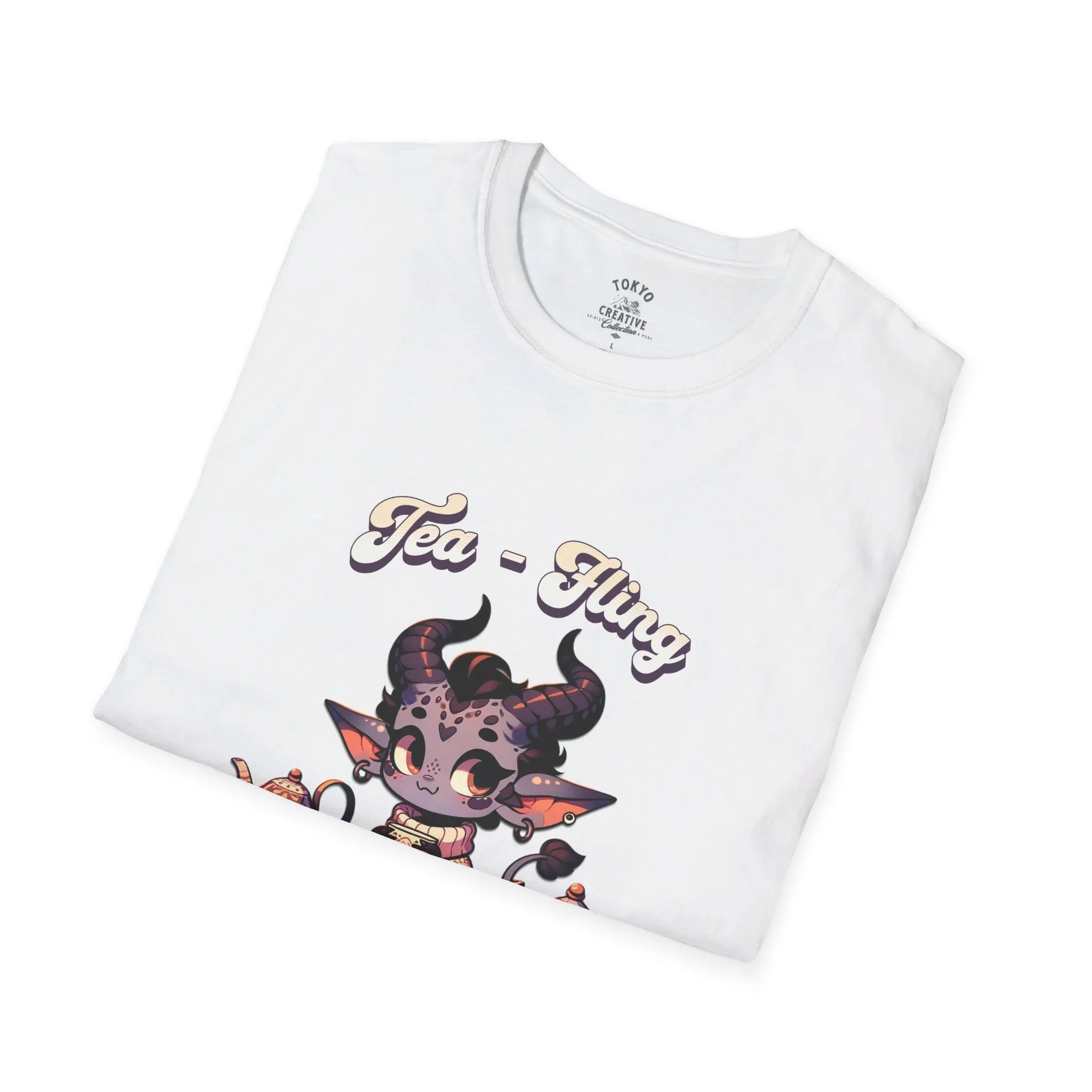 Tea-fling Shirt - Fantasy RPG Pun Tee for Tea Lovers and Gamers