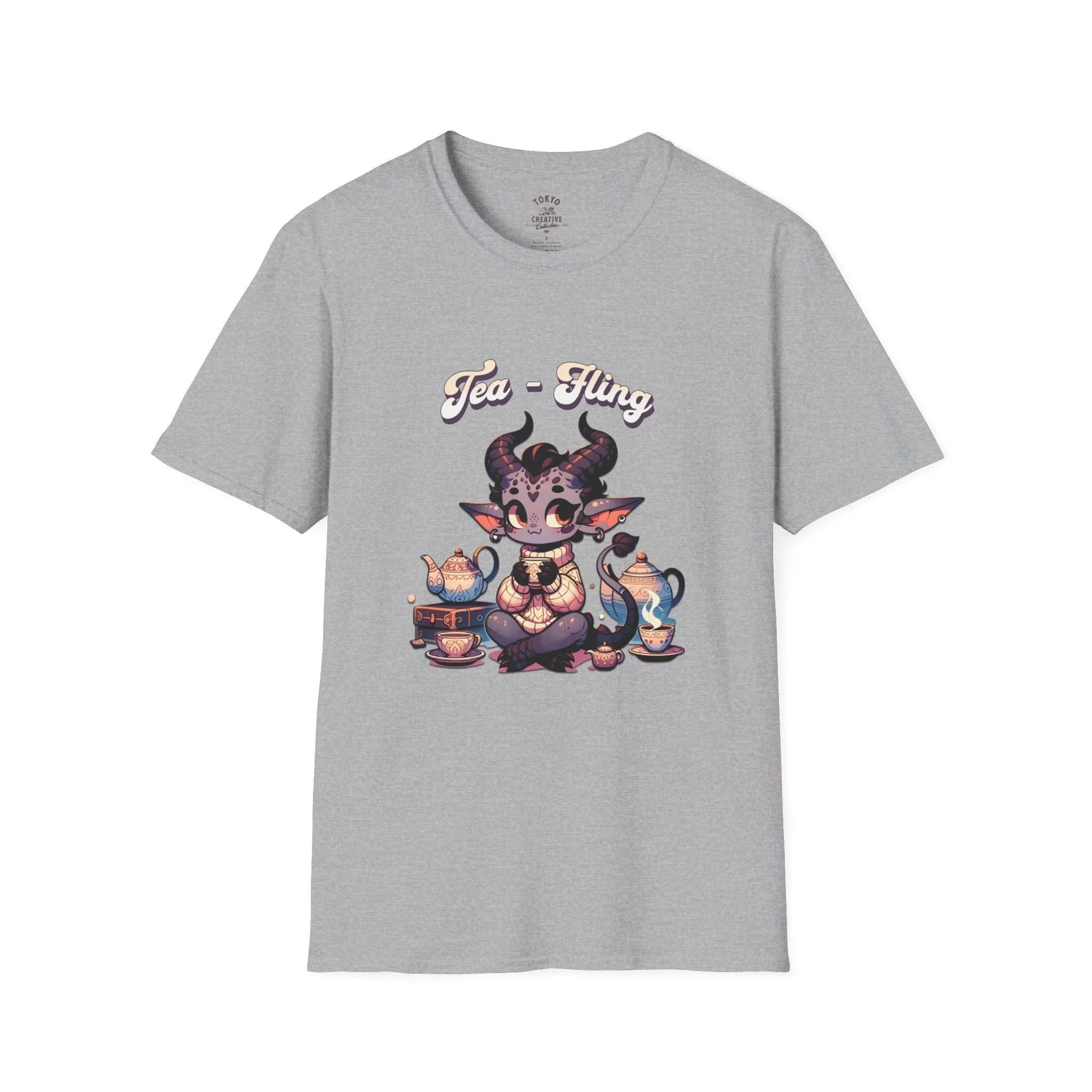 Tea-fling Shirt - Fantasy RPG Pun Tee for Tea Lovers and Gamers
