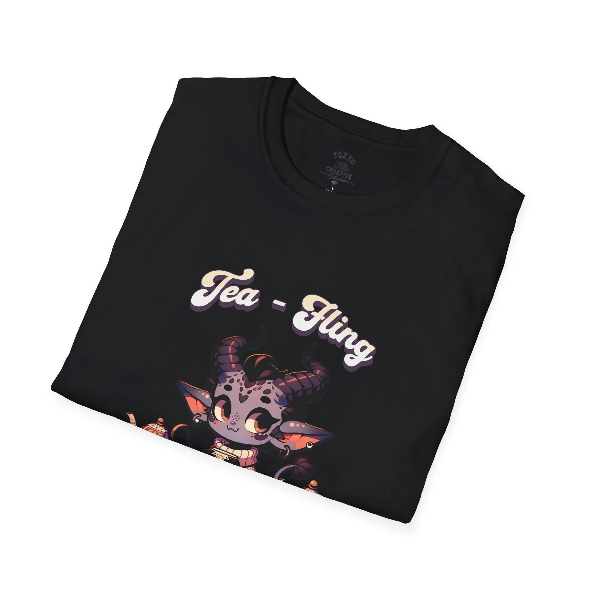 Tea-fling Shirt - Fantasy RPG Pun Tee for Tea Lovers and Gamers