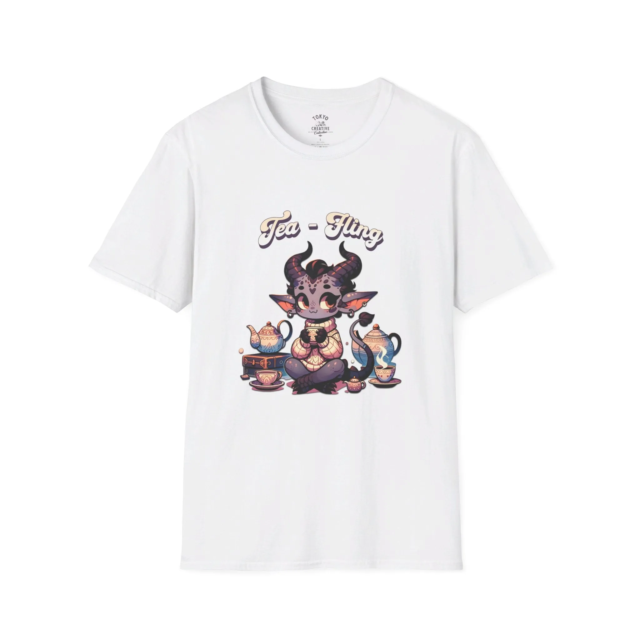 Tea-fling Shirt - Fantasy RPG Pun Tee for Tea Lovers and Gamers