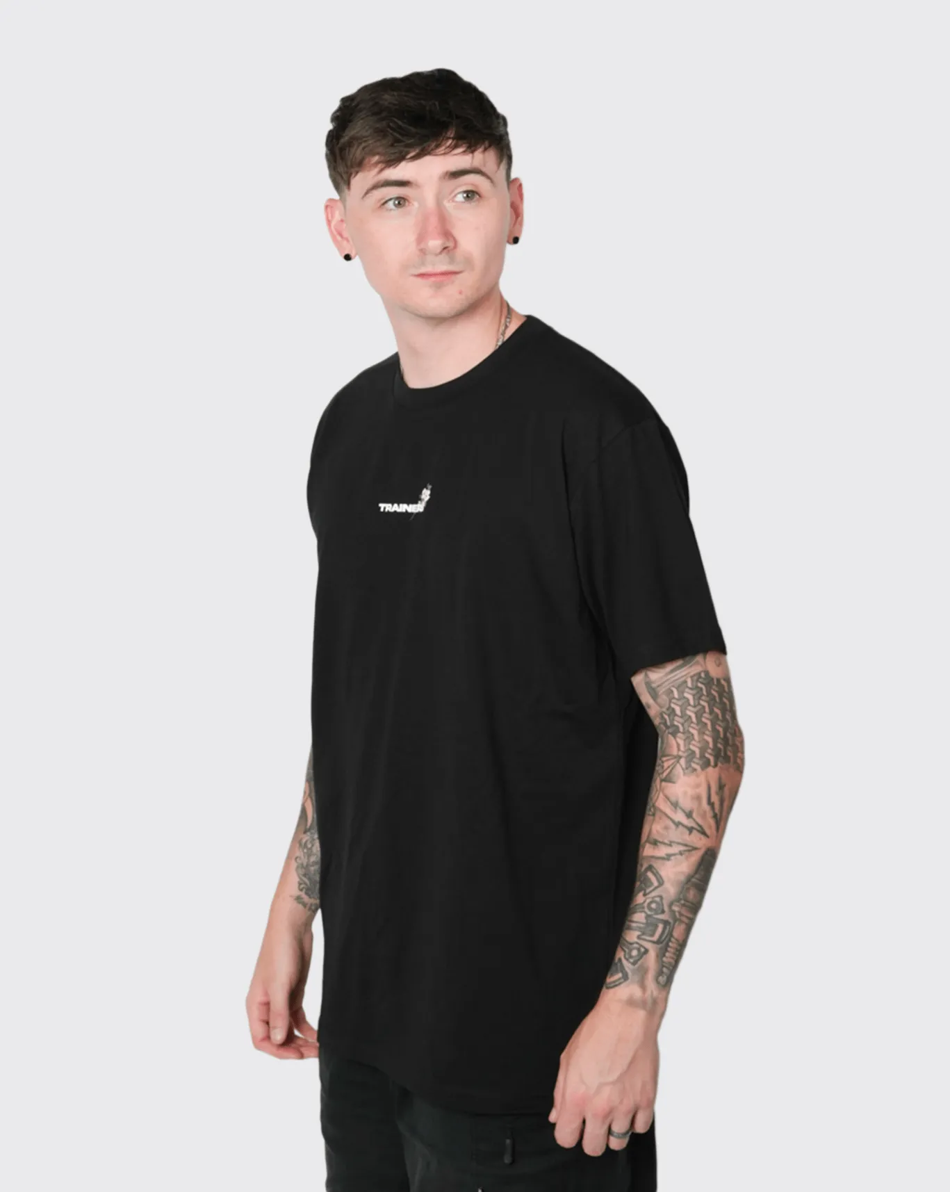 trainers flower tee