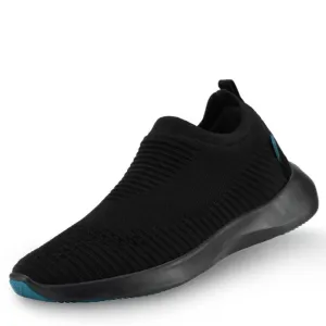 Vessi Women's Everyday Move Slip-Ons in Onyx Black On Black