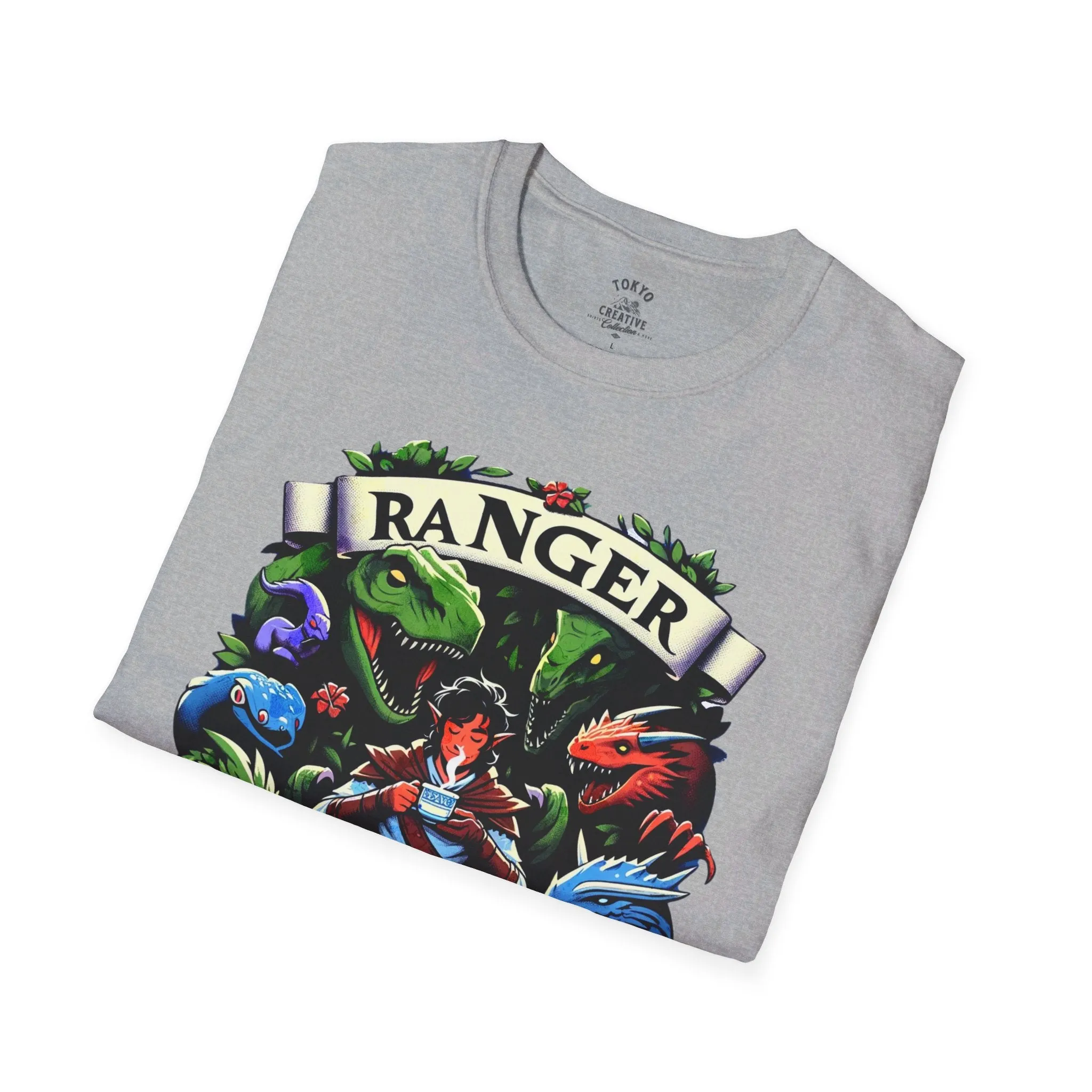 Wilderness Warrior Tee - 'Ranger Danger' Fantasy T-Shirt
