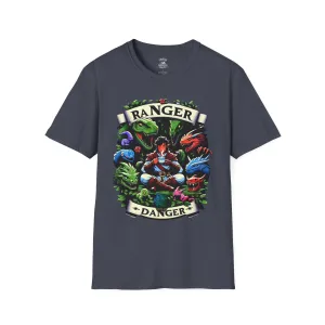 Wilderness Warrior Tee - 'Ranger Danger' Fantasy T-Shirt