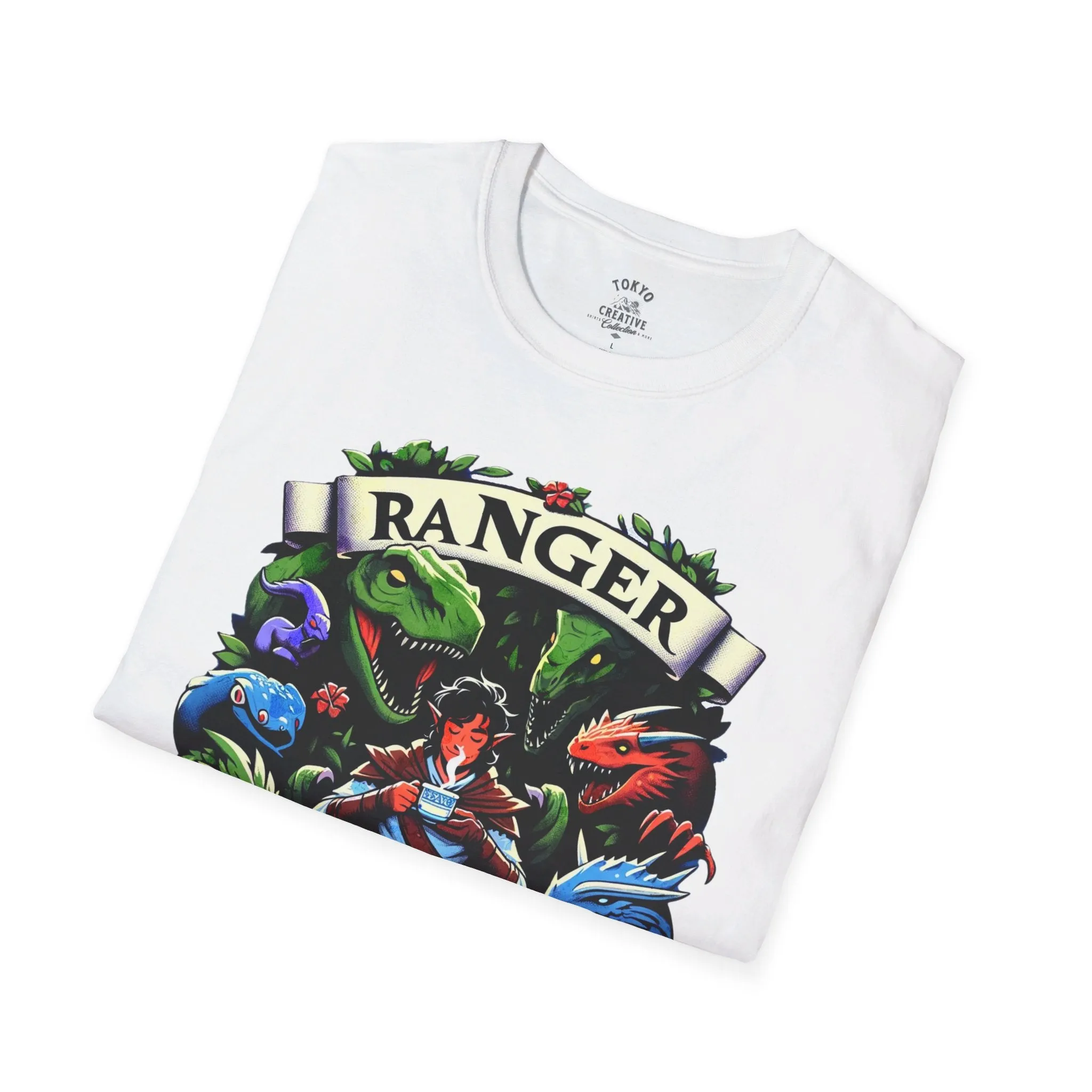 Wilderness Warrior Tee - 'Ranger Danger' Fantasy T-Shirt