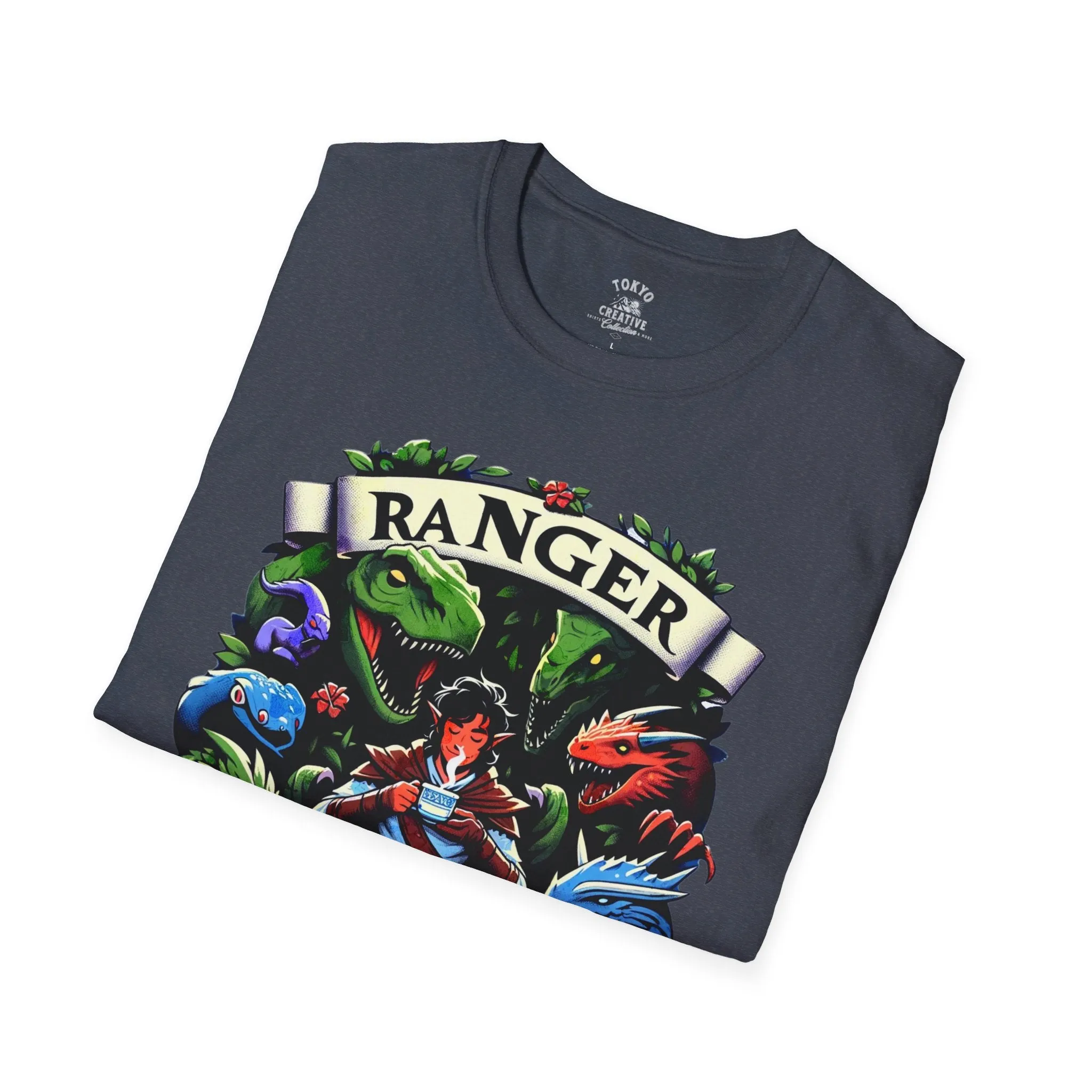 Wilderness Warrior Tee - 'Ranger Danger' Fantasy T-Shirt