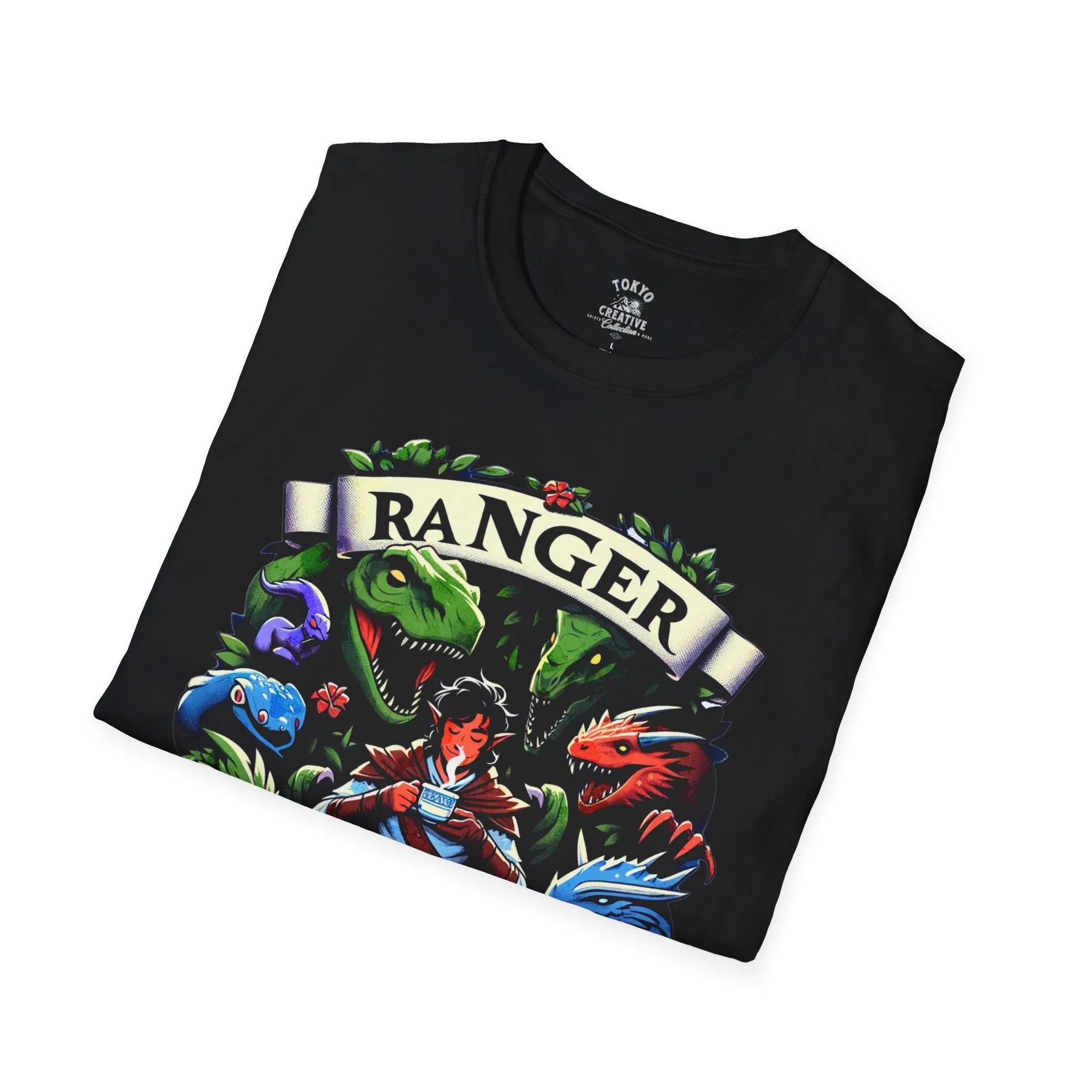 Wilderness Warrior Tee - 'Ranger Danger' Fantasy T-Shirt