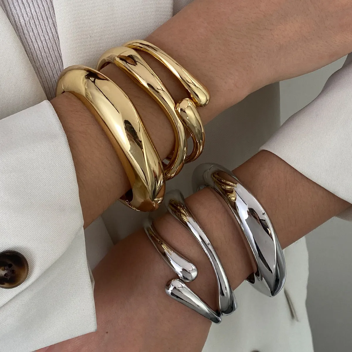 Women's Glossy Surface Bracelet