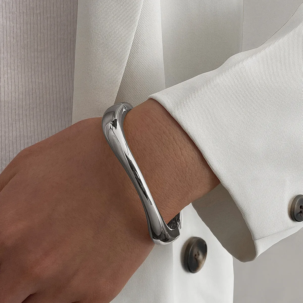 Women's Glossy Surface Bracelet